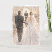 Fun Father of the Bride Prayer Ezekiel 25:17 Kaart (Voorkant)