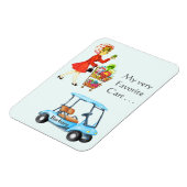 Fun Favorite Golf of Grocery Cart Decision Magneet (Linkerzijde)