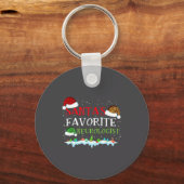 Fun Favorite Santa s Neurologist Tee Sleutelhanger (Voorkant)