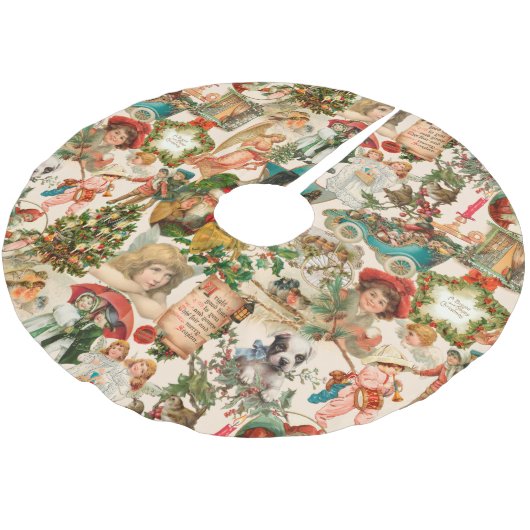 Fun, feestelijk en kleurrijk kerstfeest kerstboom rok (Gekanteld)