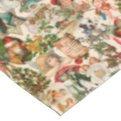 Fun, feestelijk en kleurrijk kerstfeest tafelkleed (Gekanteld)