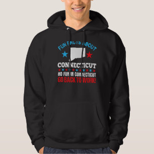 Fun Feiten over Connecticut: geen flauwekul gaat t Hoodie