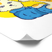 Fun Feminist Roos Riveter CAT PERSIST Poster (Hoek)