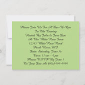 Fun & Festive Antiek Barbeque Bar-b-q Uitnodiginge Kaart (Achterkant)