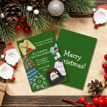 Fun Festive Green Ugly Sweater Kerstmis Brunch Kaart<br><div class="desc">Laten we beginnen met de viering en doorgaan met de leuke festiviteiten van het vakantieseizoen met deze zeer kleurrijke Lelijke trui Christmas Brunch uitnodiging. Op een kerst groene wol achtergrond en versierd met, ja, je raadt het al! Lelijke truien om als inspiratie voor uw gasten te dienen. Bekijk het Ugly...</div>