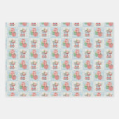 Fun Festive kerstinpakpapier Inpakpapier Vel (Voorkant 3)