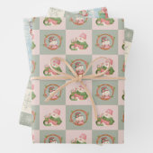 Fun Festive kerstinpakpapier Inpakpapier Vel (In situ)