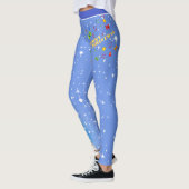 Fun Festive Merry Kerstmis met Funky Snowman Leggings (Links)