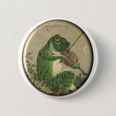 Fun Fiddling Frog Button (Voorkant)