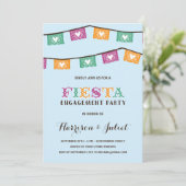 Fun Fiesta | Engagement Party Kaart (Staand voorkant)