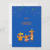 Fun Fiesta Retirement Party Invitation Kaart (Achterkant)