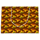 Fun Fiesta sombrero-gepantserde tas Large Cadeautasje (Voorkant)