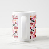 Fun Fifties Cars Guitars Boomerangs Patroonkijk Grote Koffiekop (Achterkant)