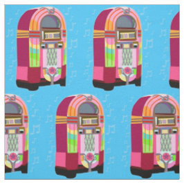 Fun Fifties Jukeboxes Stof