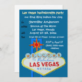 Fun Final Fling in Las Vegas voor haar Kaart (Voorkant / Achterkant)