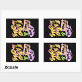 FUN, FINE EN FABULOUS - grappige Stickers (Vel)