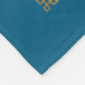 Fun Fire Horse 2026 Lunar New Year Energy Adventur Fleece Deken (Hoek)