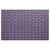Fun Fire Trucks Navy Blue Stof (Fat Quarter)