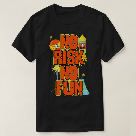 Fun Fireworks Pyro Fireworks Pyrotechnicus Pyroman T-shirt (Design voorkant)