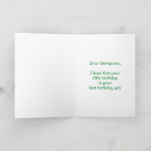 Fun Fireworks + Rainbow Pattern "78" Birthday # Kaart (Binnen)