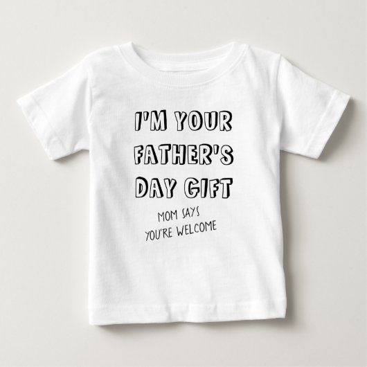 Fun First Vaderdag Gift van Kinder Humor Funny (Voorkant)