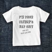 Fun First Vaderdag Gift van Kinder Humor Funny