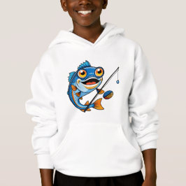Fun Fish Cartoon – Kids’ Hoodie
