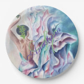 FUN FLAMENCO DANCE PARTY MONOGRAM PAPIEREN BORDJE (Voorkant)