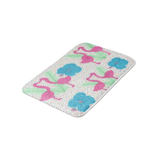 Fun Flamingo Bath Mat (Gekanteld)