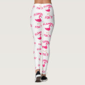 Fun Flamingo for It Tropical Bird Pattern Leggings (Achterkant)