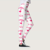 Fun Flamingo for It Tropical Bird Pattern Leggings (Rechts)