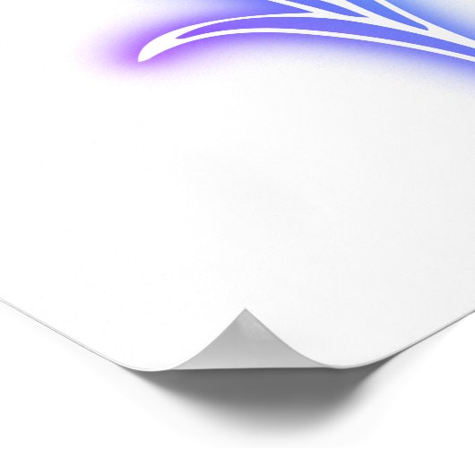 Fun Flamingo & Hearts Seating Chart 36"x24" Poster (Hoek)