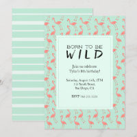 Fun Flamingos Birthday Party | Geboren om vrij te