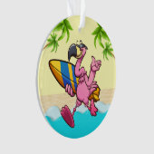 Fun Flamingos Ornament (voorkant)