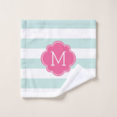 Fun Flamingos Pattern Bad Handdoek (Wasdoekje)