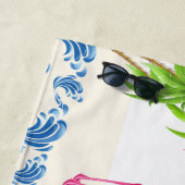 Fun Flamingos Strandlaken (In situ)