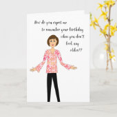 Fun Flattering Voeg naam toe Verlate Verjaardag Gr Kaart (Gele Bloem)