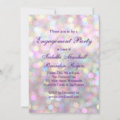 Fun, Flirty and Colorful Verloving Invitation Kaart (Achterkant)