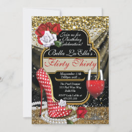 Fun Flirty Birthday Party Kaart