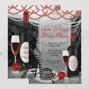 Fun Flirty Birthday Party Kaart