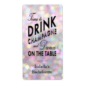 Fun & Flirty Wijn Label (Voorkant)