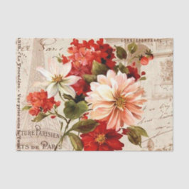 Fun  floral any purpose party tissue tissuepapier