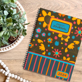 Fun Floral gepersonaliseerde inspirativiteit Journ Notitieboek