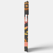 Fun Floral Leaves Trendy Naam Inspirivity Case-Mate iPhone Case (Achterkant / Rechts)