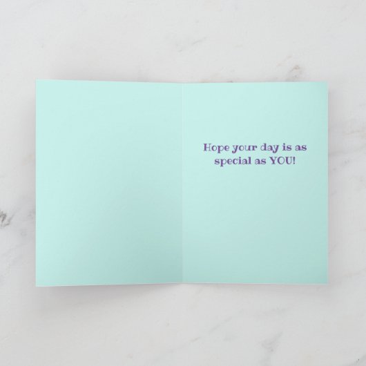 Fun Floral Moederdag Kaart (Binnen)