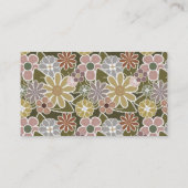 Fun Florals Coupon Visitekaartje (Achterkant)
