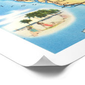 Fun Florida Map Poster (Hoek)