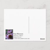 Fun Flowers Briefkaart (Achterkant)