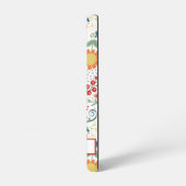 Fun Flowers Gepersonaliseerd Bloemen Girly Leuke H Samsung Galaxy Hoesje (Linkerkant)
