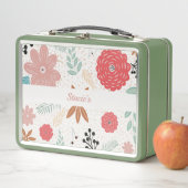 Fun Flowers Metal Lunch Box (In situ)